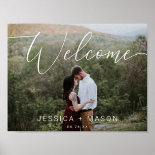 Poster de l'Affiche de bienvenue Mariage de la pho