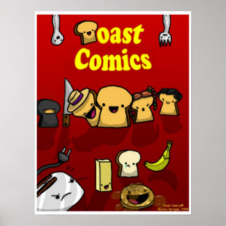 Poster de l'affiche de toast Comics