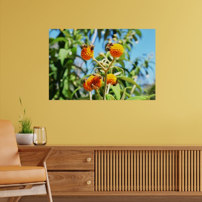 Poster de l'affiche des abeilles au travail (Salon 2)