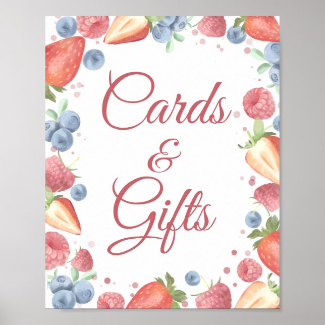 Poster de l'affiche des cartes et des cadeaux de B (Devant)