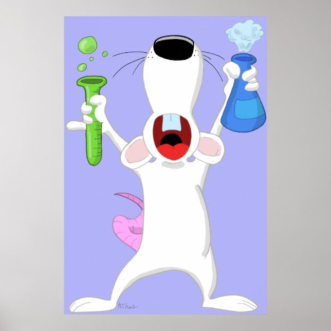 Poster de l'affiche du Geek du laboratoire scienti (Devant)
