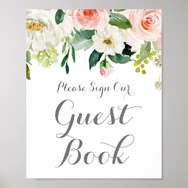 Poster de l'affiche du livre d'or du Mariage de Fl (Devant)