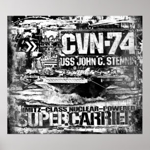 Poster de l'affiche du porte-avions John C. Stenni