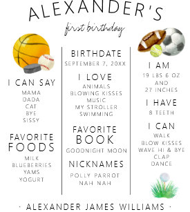 Posters Affiches Premier Anniversaire De Garcons Zazzle Fr