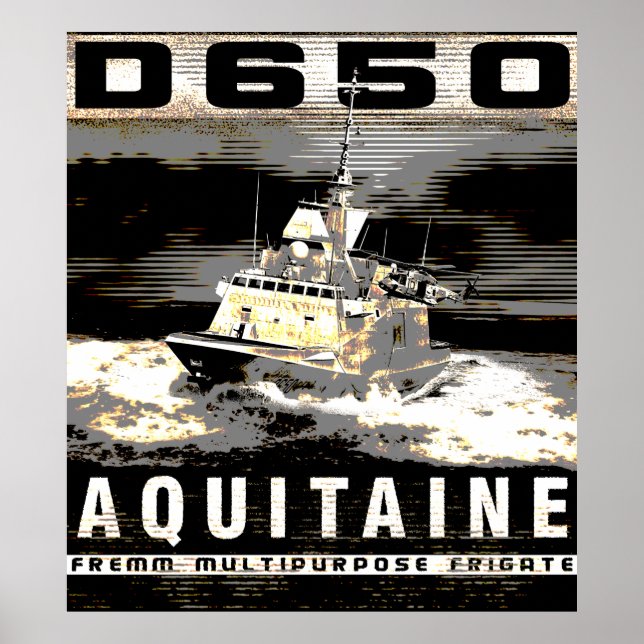Poster de l'affiche Frigate Aquitaine (Devant)