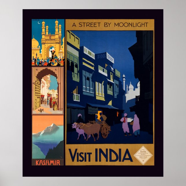 Poster de l'affiche India Travel (Devant)