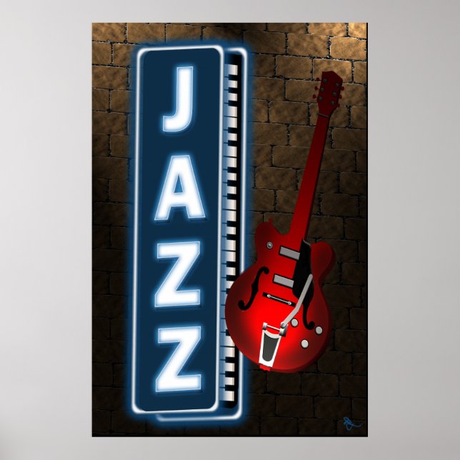 Poster de l'affiche Jazz Neon (Devant)