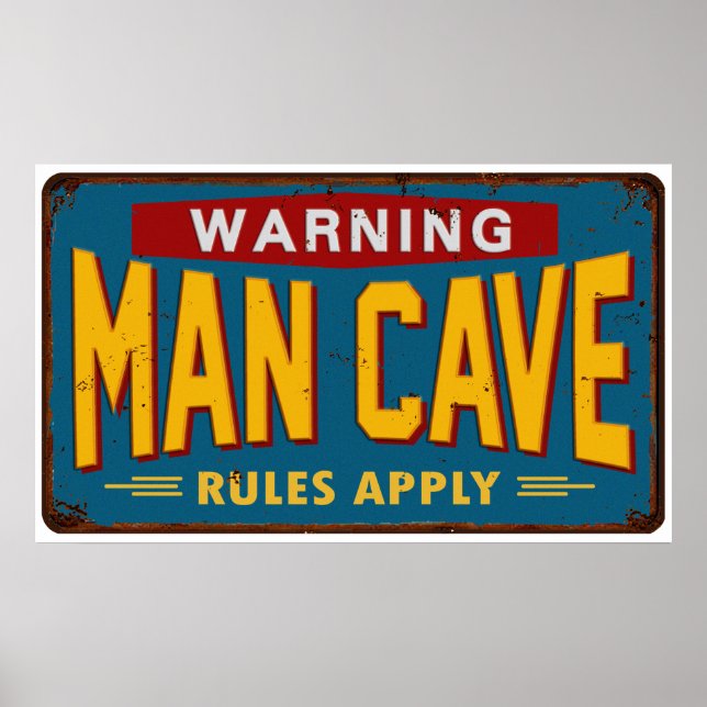 Poster de l'affiche Man Cave (Devant)
