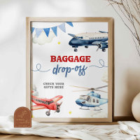 Poster de l'affiche personnalisée des bagages de l