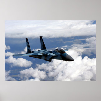 Poster de l'aigle F-15 du 65e Escadron d'agresseur