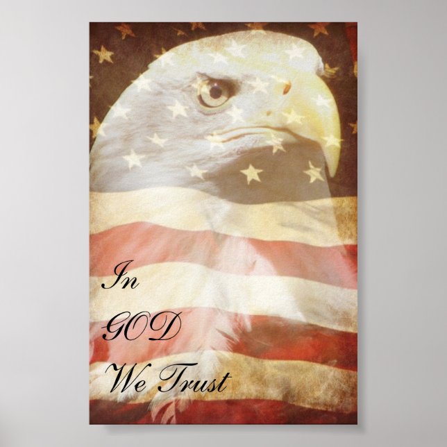 Poster de l'aigle patriotique (Devant)