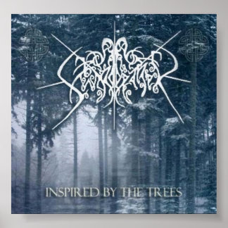 Poster de l'album "Inspiré par les arbres"
