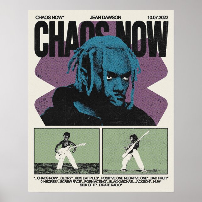 Poster de l'album Jean Dawson Chaon Now* (Devant)