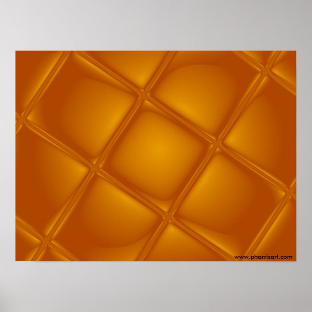 Poster de l'ambre en bulle (Devant)