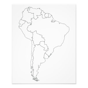 Poster de l'Amérique du Sud