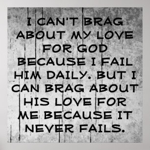 Poster de l'amour de Dieu