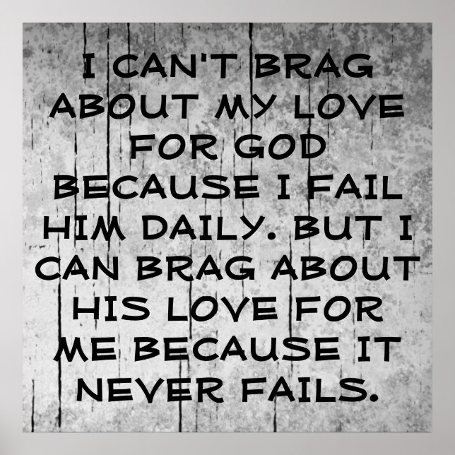 Poster de l'amour de Dieu (Devant)