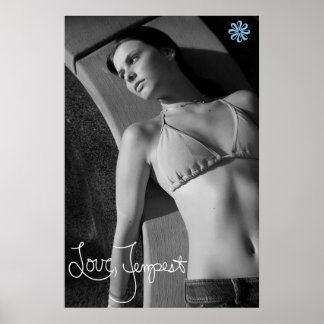 Poster de l'amour, de la tempête