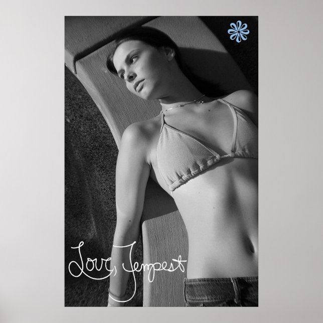 Poster de l'amour, de la tempête (Devant)