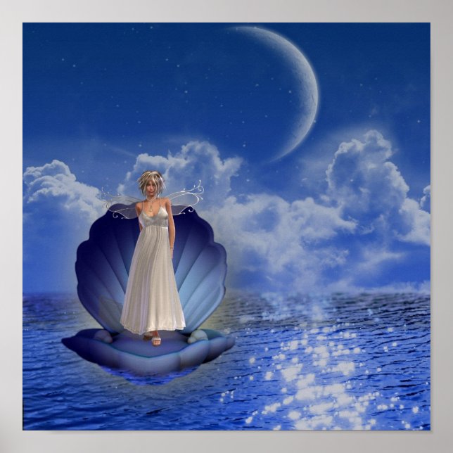 Poster de l'Ange de l'eau (Devant)