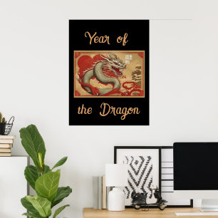 Poster de l'année du dragon