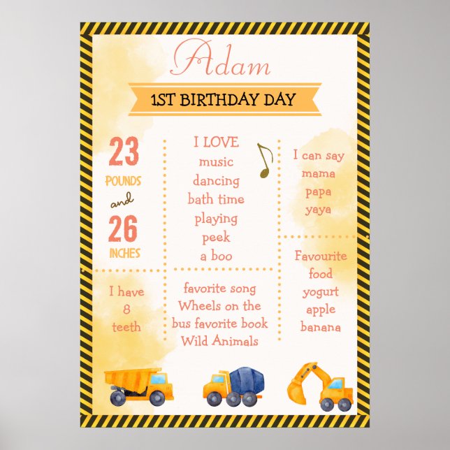 Poster de l'anniversaire de la construction du cam (Devant)