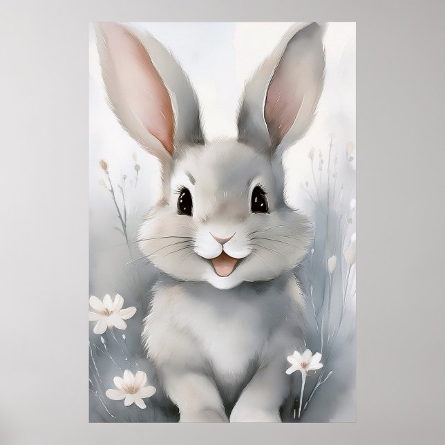Poster de lapin lapin Imaginaire (Devant)