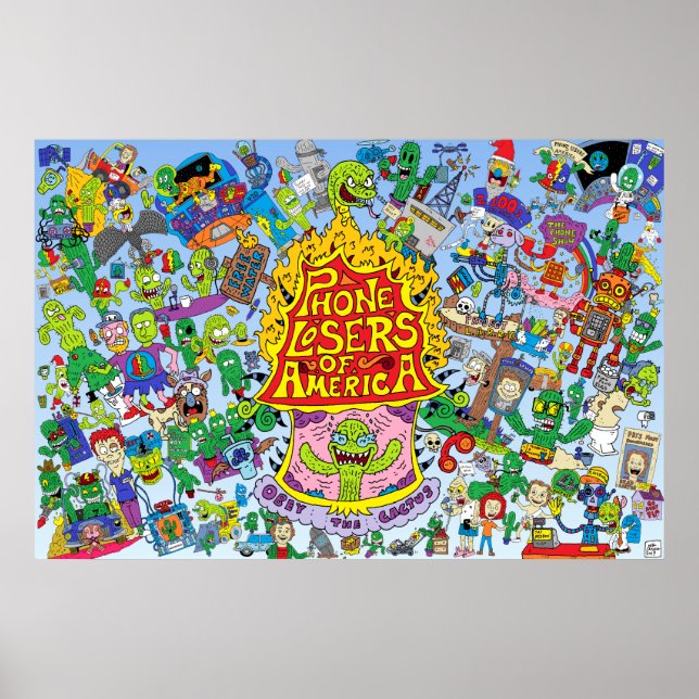 Poster de l'APL de Nik (arrière - plan bleu) (Devant)