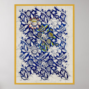 Poster de l'aquarelle William Morris