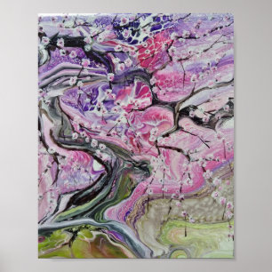 Poster de l'arbre Cherry Blossom
