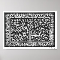 Poster de l'arbre de chant