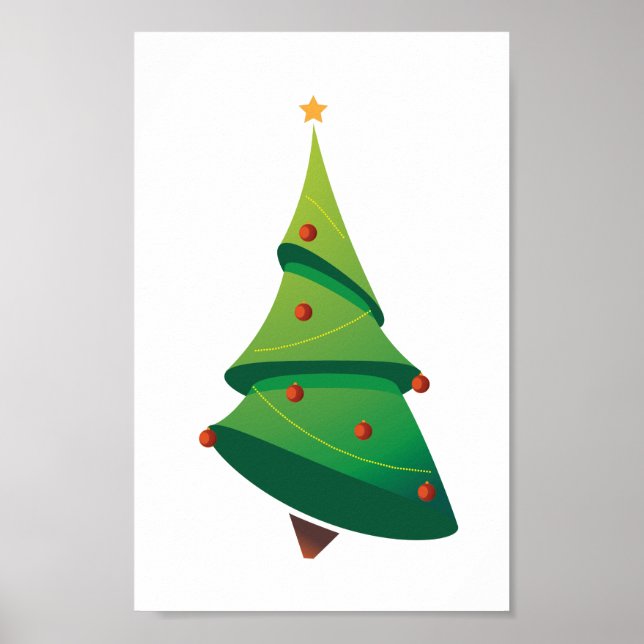 Poster de l'arbre de Noël (Devant)