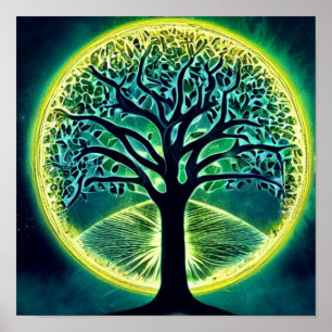 Poster de l'arbre de vie ressuscité
