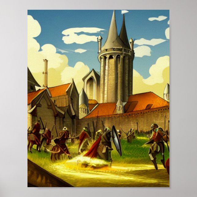 Poster de l'Art numérique de l'Imaginaire de la ca (Devant)