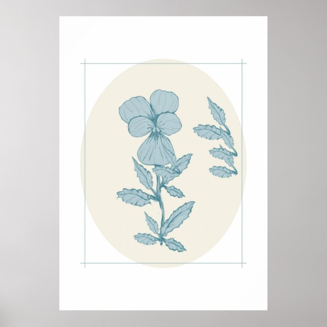 Poster de l'artisanat floral (Devant)