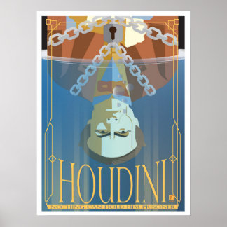 Poster de l'artiste Houdini Master Escape
