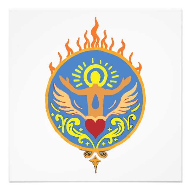 Poster de l'Ascension de la flamme sacrée (Devant)