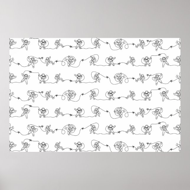 Poster de l'astronaute (Devant)