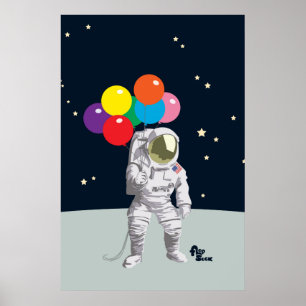 Poster de l'astronaute