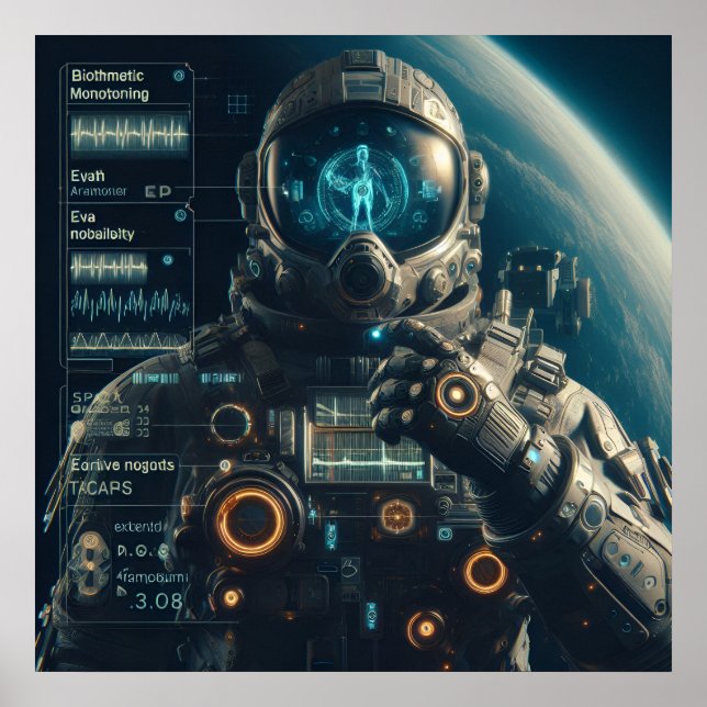 Poster de l'astronaute (Devant)