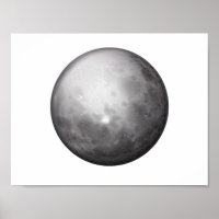 Poster de l'astronomie spatiale Planète Mercury