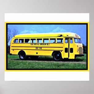 Poster de l'autobus scolaire