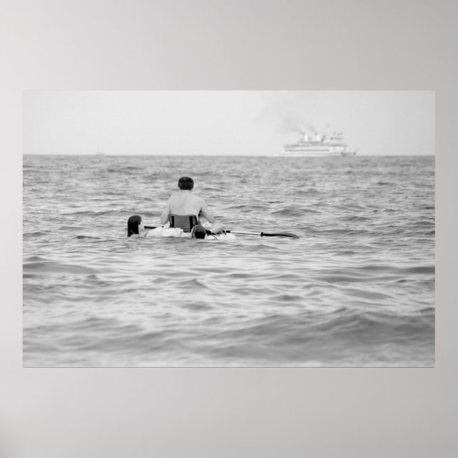 Poster De l'autre côté de l'océan - Photo (Devant)