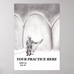 Poster de lave-dent [modèle personnalisé]