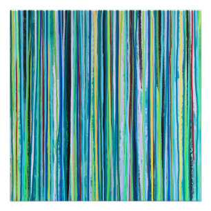 Poster de l'eau tombante