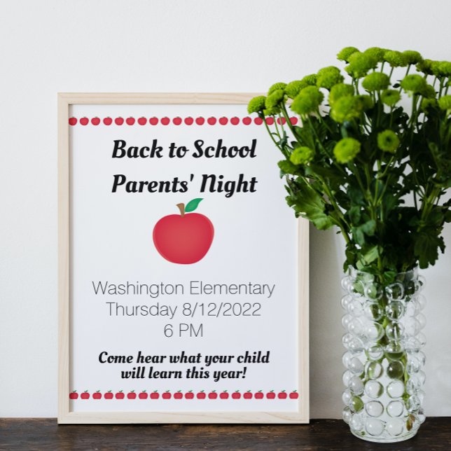 Poster de l'école Apple (Créateur téléchargé)