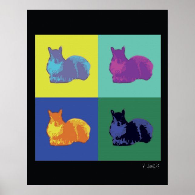 Poster de l'écureuil Pop (Devant)