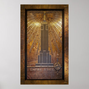 Poster de l'Empire Stare Building 24x40