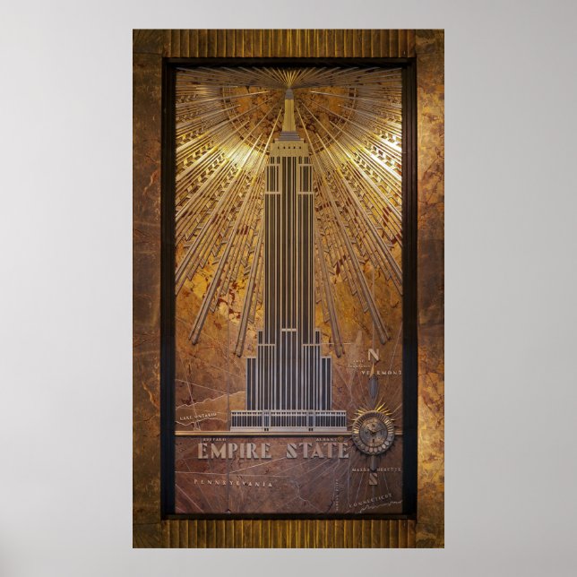 Poster de l'Empire Stare Building 24x40 (Devant)
