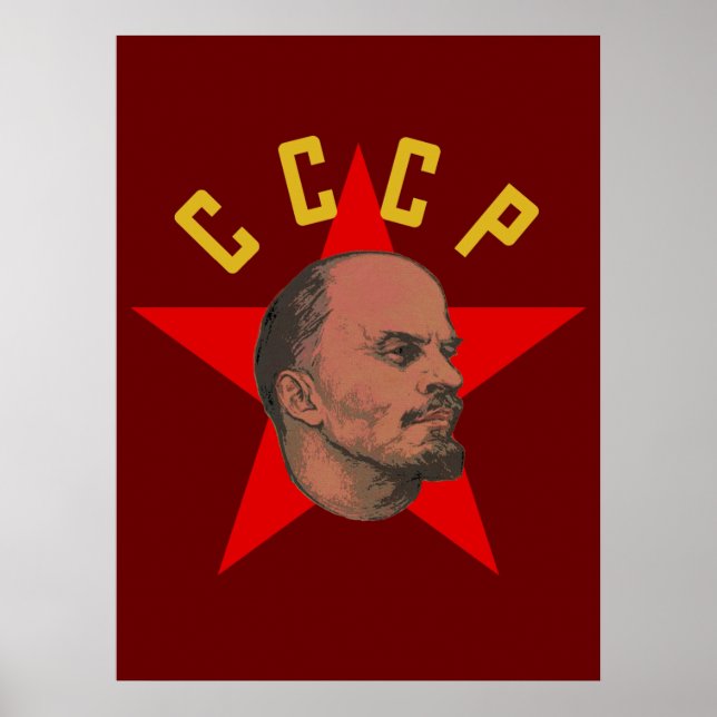 Poster de Lenin CCCP (Devant)